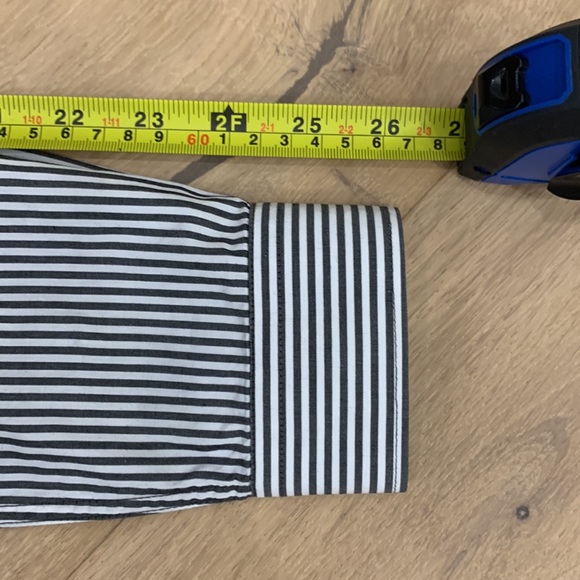 ZARA MENS STRIPED DRESS SHIRT - SIZE SMALL - Picture 6 of 7